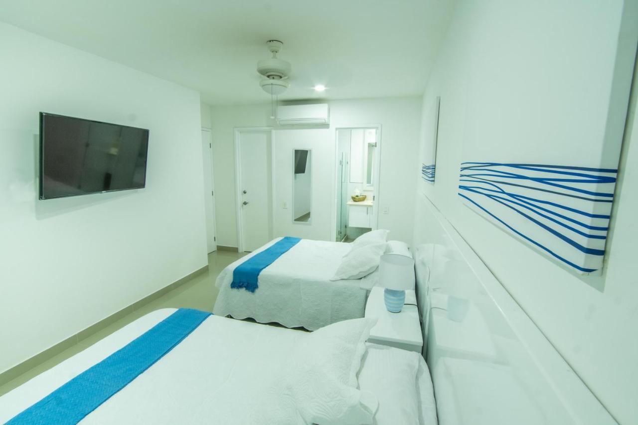 Hermoso Apartamento En La Playa Cartagena Esterno foto