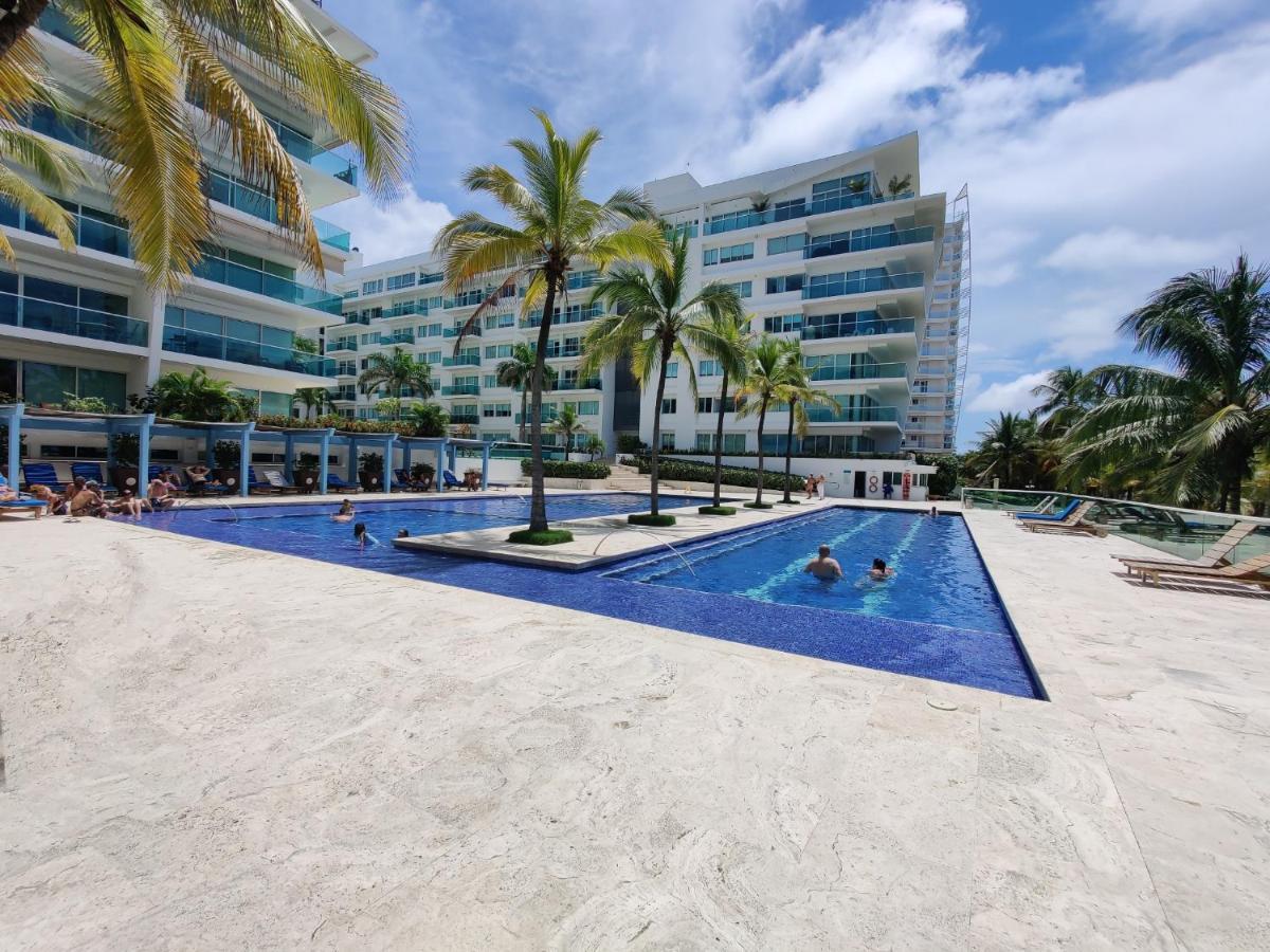 Hermoso Apartamento En La Playa Cartagena Esterno foto